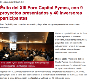 XIII foro capital pymes_empresa exterior